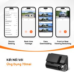 Ứng dụng camera hành trình 70mai A810